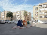 מתחם אילת בשכונת גבעת הזיתים בלוד / צילום: כדיה לוי