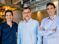 דידי גורפינקל, אייל כהן ועודד הר-טל, מייסדי דאטהריילס / צילום: שני צידקיהו