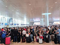 תורים בנתב''ג / צילום: שלומי יוסף