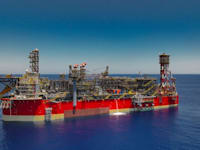 אסדת FPSO של אנרגי'אן, מאגר כריש / צילום: אנרג'יאן