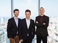 מייסדי איידוק: גיא ריינר, אלעד וולך ומיכאל ברגינסק / צילום: גיא שרייבר