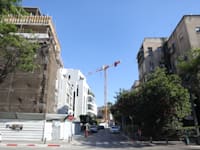 בנייה בתל אביב / צילום: שלומי יוסף