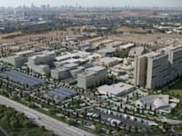 בסיס אופק רחב שאליו יעברו חלק מהבסיסים המתפנים / הדמיה: סטודיו 84