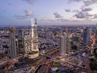 מגדל ביונד בגבעתיים / הדמיה: ברעלי לויצקי כסיף אדריכלים