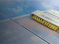 רובוט של בלייד ריינג'ר לניקוי פאנלים סולאריים / צילום: מצגת החברה