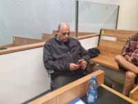 אביב טלמור בבית המשפט / צילום: ניצן שפיר