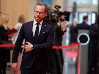 שר ההגנה הפורש של דנמרק, יאקוב אלמן-ינסן / צילום: Associated Press, Roman Koksarov