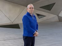 פרופ' דוד פסיג / צילום: כדיה לוי (צולם במוזיאון תל אביב לאמנות)