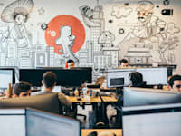 משרדי חברת סייבריזן / צילום: מיכה לובטון