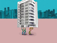 היקף הפיגורים בהחזרי משכנתא עלה בשנה האחרונה ב-28% / איור: גיל ג'יבלי