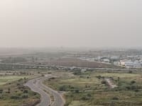 השטח שעליו תוקם תחנת ''קסם'' / צילום: דין שמואל אלמס