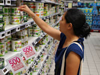 סופרמארקט בצרפת / צילום: Reuters, Mathieu Thomasset