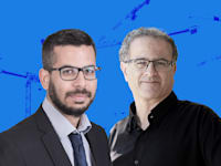 אוהד עיני- השמאי הממשלתי הראשי היוצא, עמית גריידי- מ''מ רשם הקבלנים / צילום: יוסי זמיר, משרד השיכון