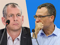 אסי מסינג, יועמ''ש משרד האוצר מול שלומי הייזלר, מנכ''ל משרד האוצר / צילום: נועם מושקוביץ-דוברות הכנסת, עודד קרני