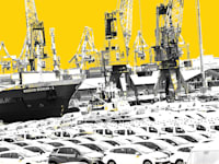 מכוניות חדשות בנמל אשדוד. הלהיט הנוכחי בשוק הישראלי הוא רכבי ה-PHEV / צילום: תמר מצפי