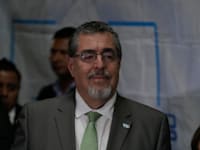 ברנרדו ארבאלו, נשיא גוואטמלה / צילום: ap, Moises Castillo