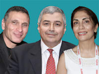 איריס אבנר, אריק פינטו, דני ימין / צילום: שלומי יוסף, איל יצהר, תמר מצפי