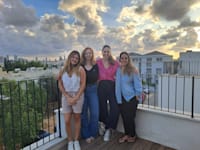 רוני וגנר, גל גינזבורג אלאלוף, נגה קפלושניק ואפרת קטש / צילום: תמונה פרטית