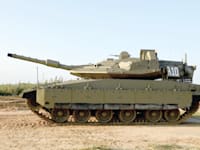 טנק מרכבה ''ברק'' / צילום: אגף דוברות וקשרי ציבור במשרד הביטחון