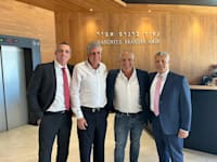 בתמונה (מימין): עו''ד שרון אמיר, עו''ד אבנר כהן, עו''ד אלי וילצ׳יק ועו''ד טל אליאסף / צילום: יח''צ