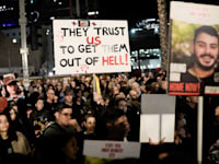 הפגנה להשבת החטופים / צילום: ap, Leo Correa