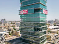 מגדל ששון חוגי בפתח תקווה. ''קרקע היסטורית שהייתה בבעלות החברה'' / צילום: אייל תגר