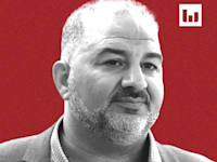 מנסור עבאס, רע''ם / צילום: אלכס קולומויסקי-ידיעות אחרונות