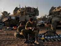 חיילי צה''ל בגבול עזה / צילום: ap, Ohad Zwigenberg