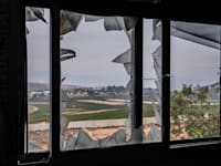 בית הרוס בצפון הארץ שפונה מתושביו בתחילת המלחמה / צילום: ap, Hassan Ammar