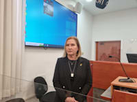 ציפי לבני מעידה בבית המשפט המחוזי בירושלים במשפט נתניהו, הבוקר / צילום: ניצן שפיר