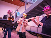 קונצרט פורים של הפילהרמונית לילדי המפונים מהדרום והצפון / צילום: שי סקיף