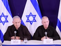 שר הביטחון יואב גלנט ורה''מ בנימין נתניהו / צילום: מארק ישראל סלם - הג'רוזלם פוסט