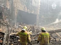 אולם הקונצרטים בו התרחש הפיגוע במוסקבה / צילום: Reuters