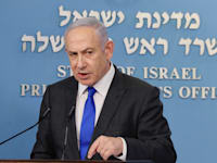 רה''מ בנימין נתניהו, במסיבת העיתונאים, אמש (א') / צילום: מארק ישראל סלם - הג'רוזלם פוסט