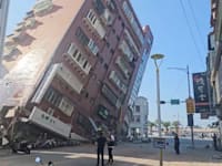 נזקי רעידת האדמה בטייוואן / צילום: ap, TVBS
