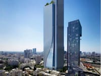 מגדל יורוקום ברמת גן / הדמיה: חברת קנדה ישראל, מילוסלבסקי אדריכלים