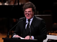 נשיא ארגנטינה, חאבייר מיליי / צילום: ap, Natacha Pisarenko