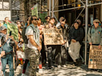 עובדי טכנולוגיה מגוגל, מטא ואמזון מוחים נגד החברות שמספקות לישראל כלים. וספציפית נגד פרויקט הענן ''נימבוס'' / צילום: Reuters, Cristina Matuozzi