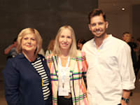 סיגלית הורן-גלפרין, מנכ''לית איגוד השיווק; תרי ישכיל, סמנכ''לית מזרחי טפחות; ואיל שטיינר, סגן נשיא אאוטבריין / צילום: עזרא לוי