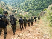 אימונים של חטיבת המילואים 55 בגבול הצפון / צילום: דובר צה''ל