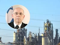 מפעל חברת המלט נשר. בעיגול: השופט יחזקאל קינר שקבע בעניינה / צילום: תמר מצפי, דוברות בתי המשפט