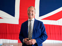 נייג'ל פרג'. הימין זז מהמרכז לקצה / צילום: Associated Press, Kirsty Wigglesworth