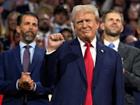 טראמפ בוועידה במילווקי / צילום: ap, Carolyn Kaster