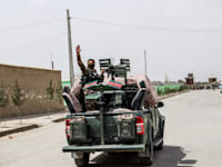 קבוצת חמושים של הטליבאן בקאבול, 2021 / צילום: Shutterstock