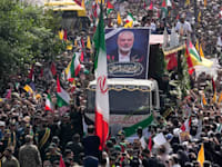 ההלוויה של איסמעיל הנייה שחוסל, בטהרן. כעת נמצא לו מחליף / צילום: ap, Vahid Salemi