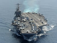 נושאת המטוסים האמריקאת USS אברהם לינקולן / צילום: Reuters, ABACA