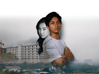 הונאות באמצעות אלטר אגו מזויף של אישה (אילוסטרציה). ברקע: גבולה המזרחי של מיאנמר / צילום: AP - Valeria Mongelli / Hans Lucas vi