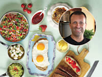 קמפיין גרג קפה ארוחת בוקר זוגית. בעיגול: קמפיין גרג קפה ארוחת בוקר זוגית / צילומים: אלעד גוטמן