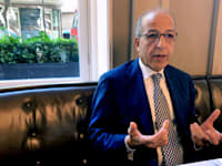 סאדיכ אל־כביר, יו''ר הבנק המרכזי של טריפולי / צילום: רויטרס