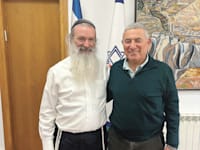 דורון אלמוג וזאב מרינברג / צילום: הסוכנות היהודית